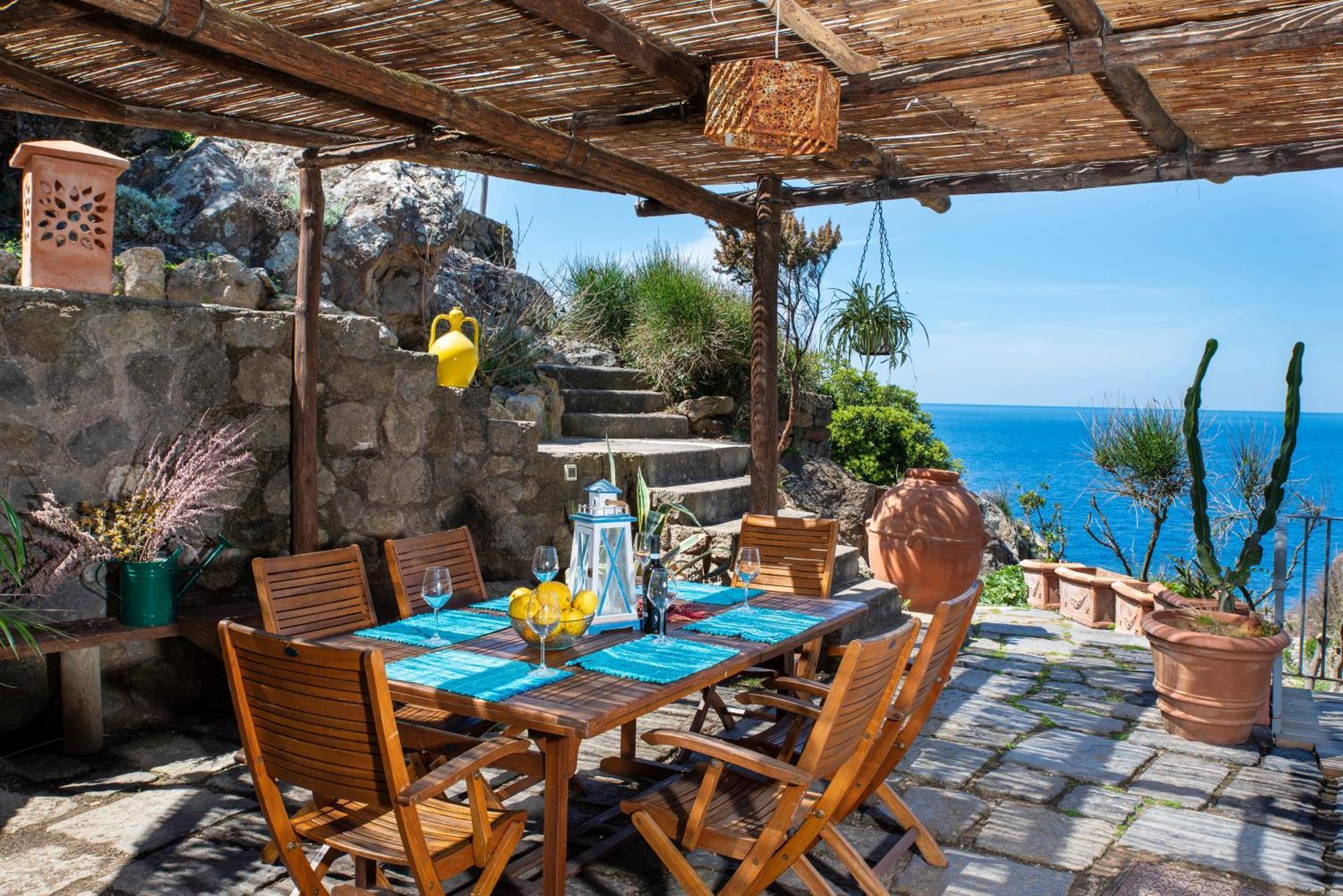 Villa Gio Punta Caruso Lacco Ameno  Exterior foto