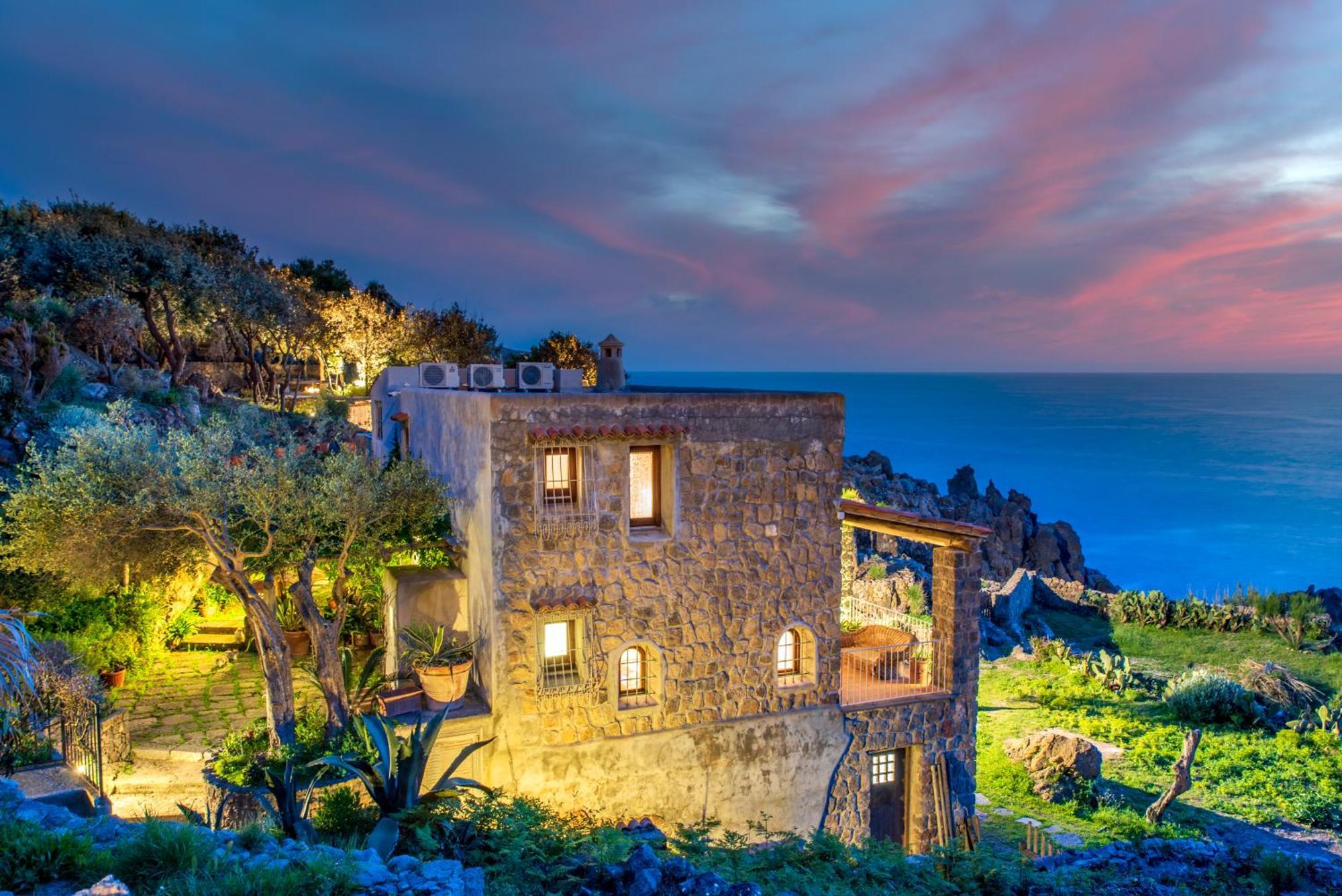 Villa Gio Punta Caruso Lacco Ameno  Exterior foto